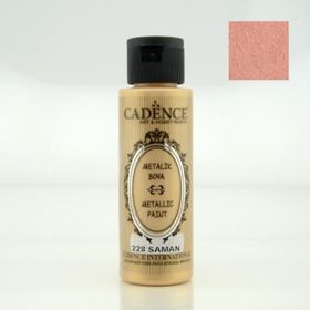 Cadence Metalik Sedefli Boya 70ml Mor