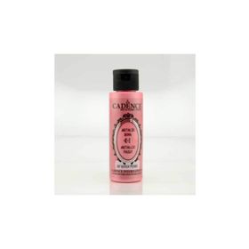 Cadence Metalik Sedefli Boya 70ml Pembe
