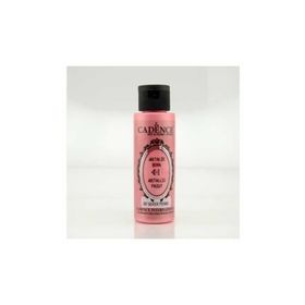 Cadence Metalik Sedefli Boya 70ml Pembe