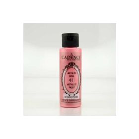 Cadence Metalik Sedefli Boya 70ml Pembe
