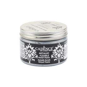 Cadence MF-06 150 ml Gümüş Metalik Esnek Rölyef Pasta