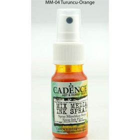 Cadence Mıx Media Ink 04 Turuncu Sprey Mürekkep Boya
