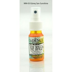 Cadence MM03 Güneş Sarı Mix Media Boyası