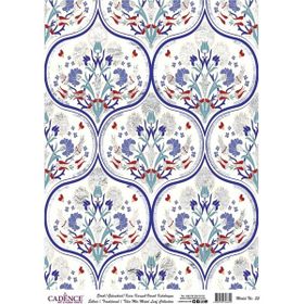 Cadence Model 35 Gümüş Varak Pirinç Dekopaj