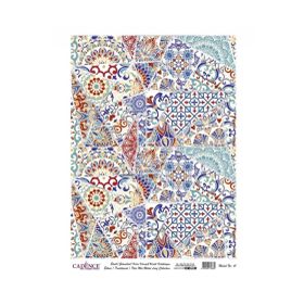 Cadence Model 41 Gümüş Varak Pirinç Dekopaj