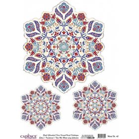 Cadence Model 43 Gümüş Varak Pirinç Dekopaj