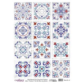 Cadence Model 51 Gümüş Varak Pirinç Dekopaj