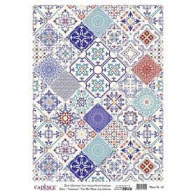 Cadence Model 53 Gümüş Varak Pirinç Dekopaj