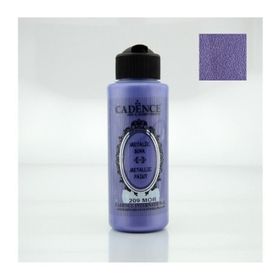 Cadence Mor 120ml Metalik Boya