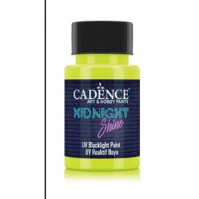 Cadence MS-02 Limon 50 ml Midnight Shine UV Reaktif Boya