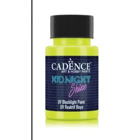 Cadence MS-02 Limon 50 ml Midnight Shine UV Reaktif Boya