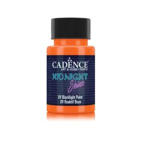 Cadence MS-03 Turuncu Sarı 50 ml Midnight Shine UV Reaktif Boya