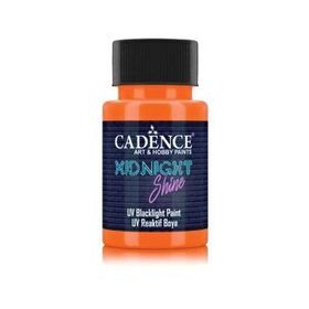 Cadence MS-03 Turuncu Sarı 50 ml Midnight Shine UV Reaktif Boya