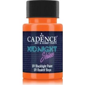 Cadence MS-03 Turuncu Sarı 50 ml Midnight Shine UV Reaktif Boya