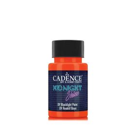 Cadence MS-04 Turuncu 50 ml Midnight Shine UV Reaktif Boya