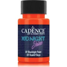 Cadence MS-04 Turuncu 50 ml Midnight Shine UV Reaktif Boya