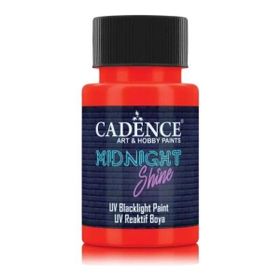 Cadence MS-05 Turuncu Kırmızı 50 ml Midnight UV Reaktif Boya