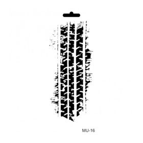 Cadence MU16 10x25 cm Mix Media Stencil Şablon