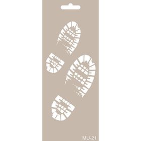 Cadence MU21 10x25 cm Mix Media Stencil Şablon