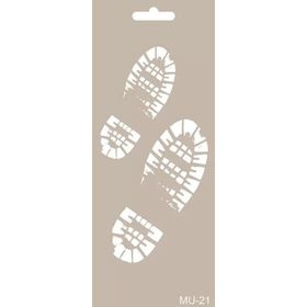 Cadence MU21 10x25 cm Mix Media Stencil Şablon