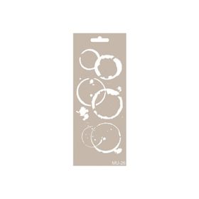 Cadence MU26 10x25 cm Mix Media Stencil Şablon