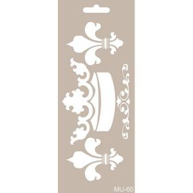 Cadence MU60 10x25 cm Mix Media Stencil Şablon