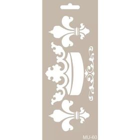 Cadence MU60 10x25 cm Mix Media Stencil Şablon
