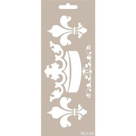 Cadence MU60 10x25 cm Mix Media Stencil Şablon