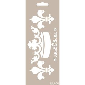 Cadence MU60 10x25 cm Mix Media Stencil Şablon