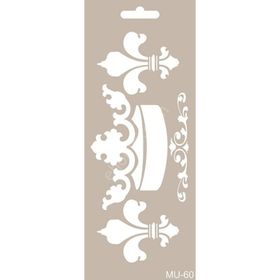 Cadence MU60 10x25 cm Mix Media Stencil Şablon