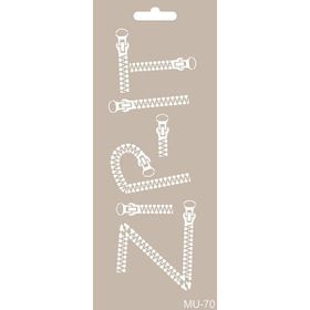 Cadence MU70 10x25 cm Mix Media Stencil Şablon