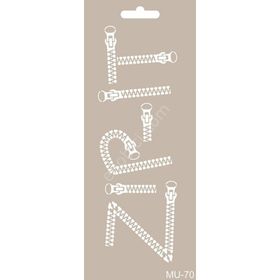 Cadence MU70 10x25 cm Mix Media Stencil Şablon