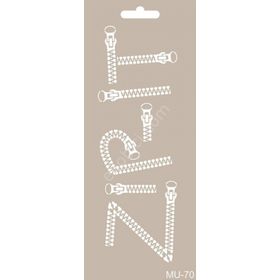 Cadence MU70 10x25 cm Mix Media Stencil Şablon
