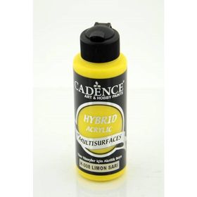 Cadence Multi Surface H008 Limon Sarı 120ml Hibrit Boya