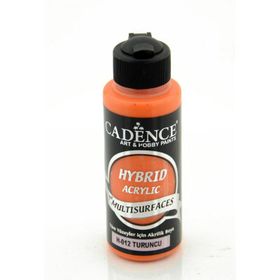 Cadence Multi Surface H012 Turuncu 120ml Hibrit Boya