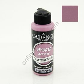 Cadence Multi Surface H028 V.Pembe 120ml Hibrit Boya