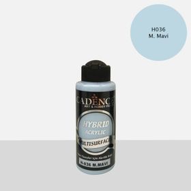 Cadence Multi Surface H036 M.Mavi 120ml Hibrit Boya