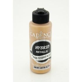 Cadence Multi Surface Hibrit H801 Antik Altın 120ml H004 Antik Beyaz Metalik Boya