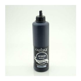 Cadence Multi Surfaces H060 Siyah Yarı Mat 500 ml Akrilik Boya