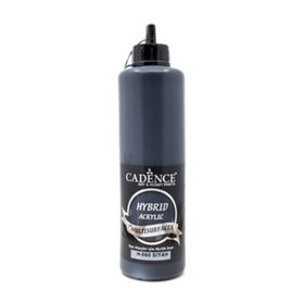 Cadence Multi Surfaces H060 Siyah Yarı Mat 500 ml Akrilik Boya