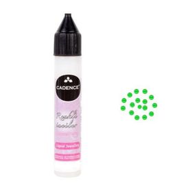Cadence Opak 25 ml 575 Fosforlu Yeşil Renkli İnciler