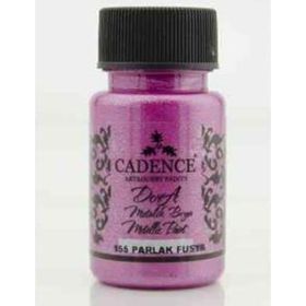 Cadence Parlak Fuşya Dora 50ml Metalik Boya