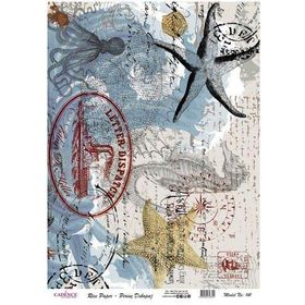 Cadence PD141 29x42 cm Pirinç Dekopaj Kağıdı