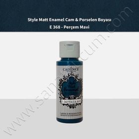 Cadence Perçem Mavi Style Matt Enamel Cam 59ml Seramik Boya