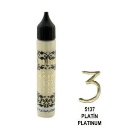 Cadence Platin 3D Boyutlu 25ml Boncuk Boya
