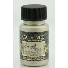 Cadence Platin Dora Metalik 50ml Kumaş Boyası