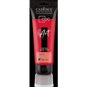 Cadence PR-012 Parlak Kırmızı 120 ml Proart Heavy Body Akrilik Boya