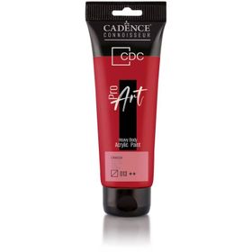Cadence PR-013 Krimson Kırmızı 120 ml Proart Heavy Body Akrilik Boya