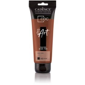 Cadence PR-040 Yanık Sienna 120 ml Proart Heavy Body Akrilik Boya