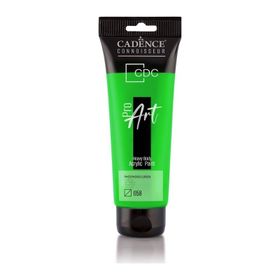 Cadence PR-058 Fosforlu Yeşil 120 ml Proart Heavy Body Akrilik Boya